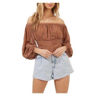 **SOLD** ASTR Floral Off Shoulder Top NWT XL